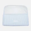 Baby diaper changer. Blue stripes