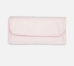 Baby diaper changer pink stripes