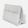 Baby toilet bag. Grey with stars