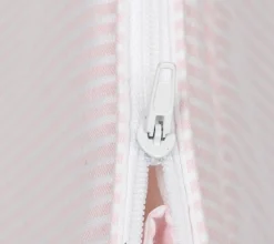 Baby toilet bag pink stripes