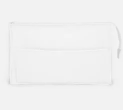Baby toilet bag white pique