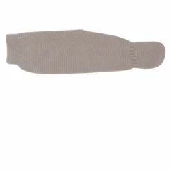 Beige thick knit baby leggings
