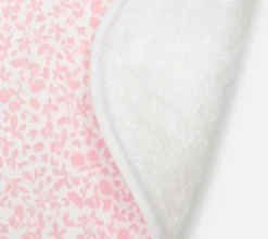 Bib on pink print