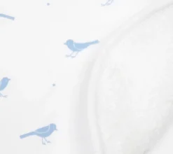 Blue birds bib