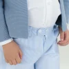 Blue stripes short
