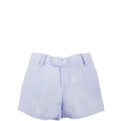 Blue stripes short