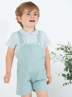 Green short romper