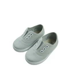 Grey canvas without laces