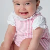 Julio romper Strawberry stripes