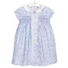 Kate dress in blue Enma print