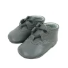 Lace up pram brogue shoes grey