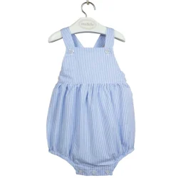 Manuel romper blue stripes