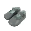 Mary Jane pram shoes grey
