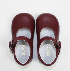 Mary Jane shoes burgundy