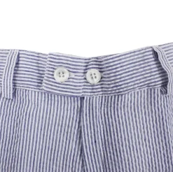 Navy blue stripes short