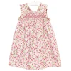 Pink and green Cádiz dress