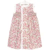 Rafaela dress pink and green flowers