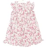 Rocío dress in Fucsia Alma print