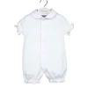 Short m&h sleepsuit pink stitch