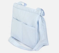 Stroller bag. Blue stripes