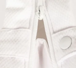 Stroller bag white pique