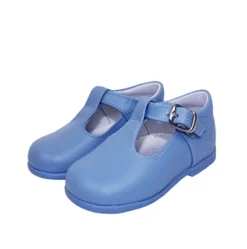 T-bar shoes blue