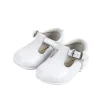 T-bar shoes white