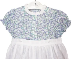 Tirol dress green flowers