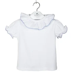 T-shirt blue stitch