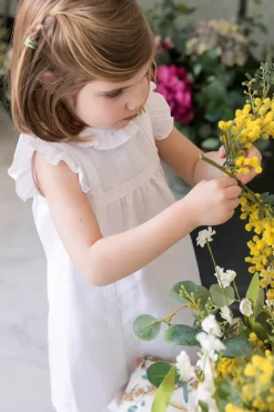 White Celia dress