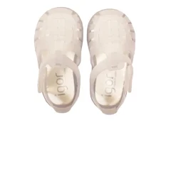 White Jelly Sandal