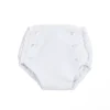 White piqué fabric bloomer