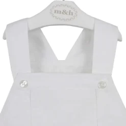 White short romper